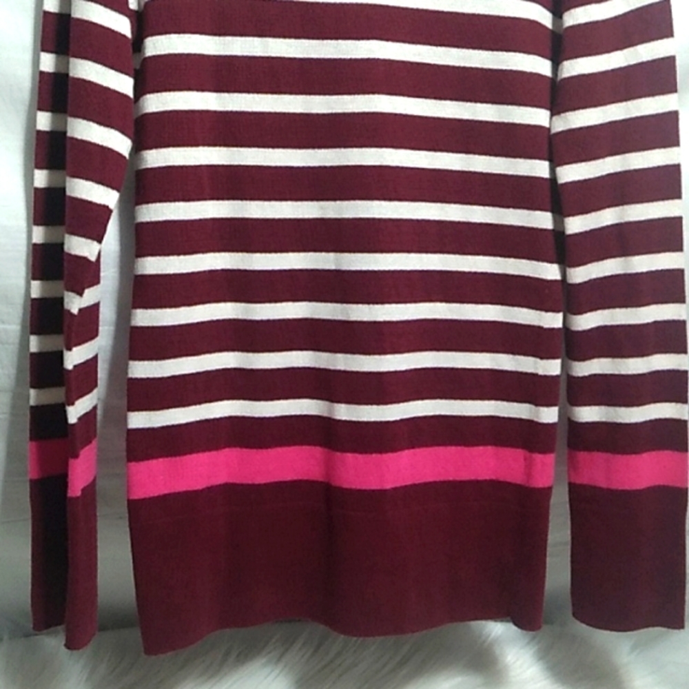 NWT Aeropostale Button Up Striped Sweater Sz.M (A-75) - Picture 8 of 10